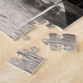 古いロンドン、黒と白。 ジグソーパズル (側面)