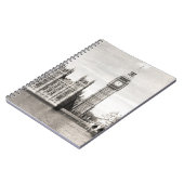 古いロンドン、黒と白。 ノートブック (左側)