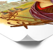 古いローマの～葉巻&たばこラベル ポスター (角)