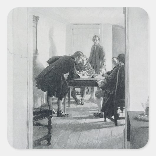 古いローリー酒場で スクエアシール (正面)