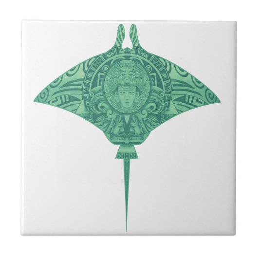 古いワシ タイル (正面)