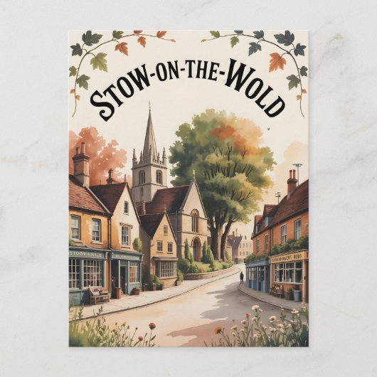 古いヴィンテージに入る ポストカード (正面)