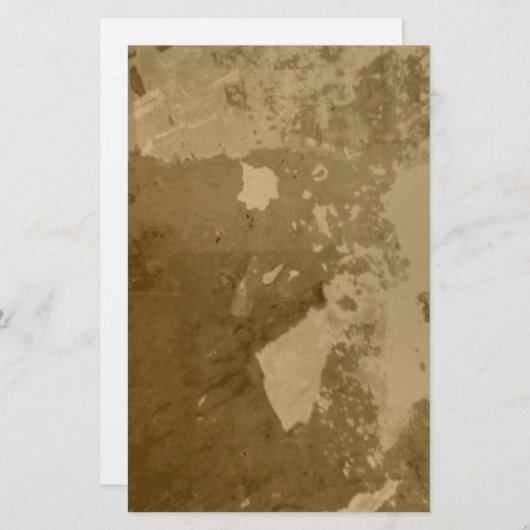 古いヴィンテージの動揺してな一見の執筆文房具 便箋 (正面/裏面)