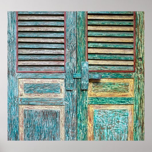 古いヴィンテージの木戸 ポスター (正面)