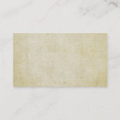 古いヴィンテージの紙の背景の名刺 名刺 (裏面)