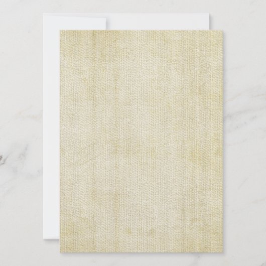 古いヴィンテージの紙の背景の招待状 招待状 (正面)