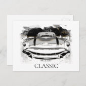 *～*古いヴィンテージアンティークカーレトロ ポストカード (正面/裏面)