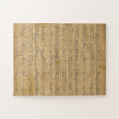 古いヴィンテージアンティークミュージックシート-11 ジグソーパズル (横)