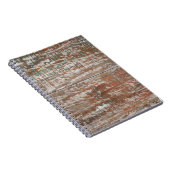 古いヴィンテージウッドテクスチャbackgroundabstract、ホーム ノートブック (右側)