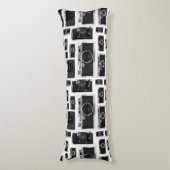 古いヴィンテージカメラ一括選択カラーB枕 ボディピロー (正面縦)