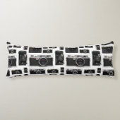 古いヴィンテージカメラ一括選択カラーB枕 ボディピロー (正面)