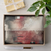 古いヴィンテージクラシック車のデコページ 薄葉紙 (ギフト)