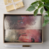 古いヴィンテージクラシック車のデコページ 薄葉紙 (ギフト)