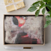 古いヴィンテージクラシック車のデコページ 薄葉紙 (ギフト)