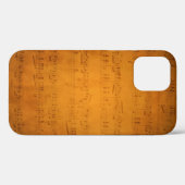 古いヴィンテージシート音楽ケースメイトiPhoneケース Case-Mate iPhoneケース (裏面 (横))