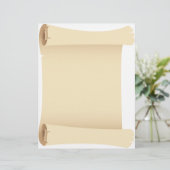 古いヴィンテージスクロール (スタンド正面)