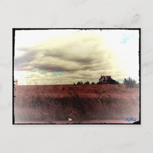 古いヴィンテージスタイル写真 ポストカード (正面)