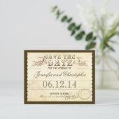 古いヴィンテージチケットの印刷カードの保存 案内ポストカード (スタンド正面)