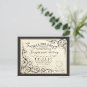 古いヴィンテージチケットカードの保存 案内ポストカード (スタンド正面)