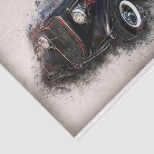 古いヴィンテージトラックの切り離し 薄葉紙 (詳細)