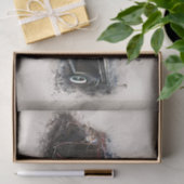 古いヴィンテージトラックの切り離し 薄葉紙 (ギフト)