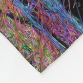 古いヴィンテージトラック フリースブランケット (角)