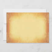 古いヴィンテージライトハウス航海のリハーサルディナー 招待状 (裏面)