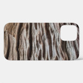 古いヴィンテージ木製のテクスチャ要約、ホームデコール、バ Case-Mate iPhoneケース (裏面 (横))