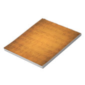 古いヴィンテージ楽譜 ノートパッド (回転)