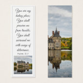 古いヴィンテージ秋の塔のエレガント聖句 (正面&裏面)