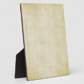 古いヴィンテージ紙の背景 フォトプラーク (側面)