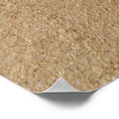 古いヴィンテージ紙、テクスチャ付き背景。 ポスター (角)