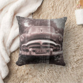 古いヴィンテージ車 クッション (ブランケット)