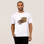 古いヴィンテージ車 Tシャツ (正面フル)