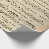 古いヴィンテージ辞書–7 ラッピングペーパー (角)