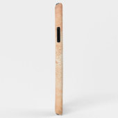 古いヴィンテージ野球ボール赤ステッチ Case-Mate iPhoneケース (裏面/右)