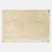 古いヴィンテージ ラッピングペーパーシート (正面)