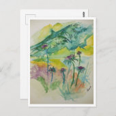 古い丸太 ポストカード (正面/裏面)