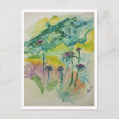 古い丸太 ポストカード (正面)