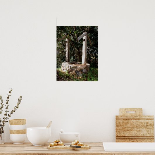 古い井戸 ポスター (キッチン)