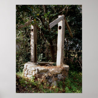 古い井戸 ポスター