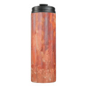 古い亜鉛背景ヴィンテージスタイル。錆びた壁 タンブラー (正面)