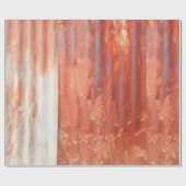 古い亜鉛背景ヴィンテージスタイル。錆びた壁 ラッピングペーパー (フラット)