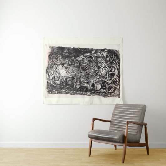 古い人たち タペストリー (インサイチュ(横))