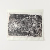 古い人たち タペストリー (正面(横))