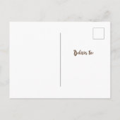 古い仕訳帳ビクトリアン時代のヴィンテージはがき ポストカード (裏面)