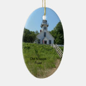 古い代表団ポイント灯台 セラミックオーナメント (右)