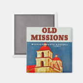 古い任務～サンタ・バーバラ マグネット (正面/裏面)