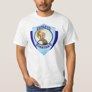 古い体育館のスパルタ式の頭部 Tシャツ
