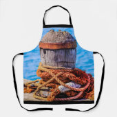 古い係留ボラード エプロン (正面)